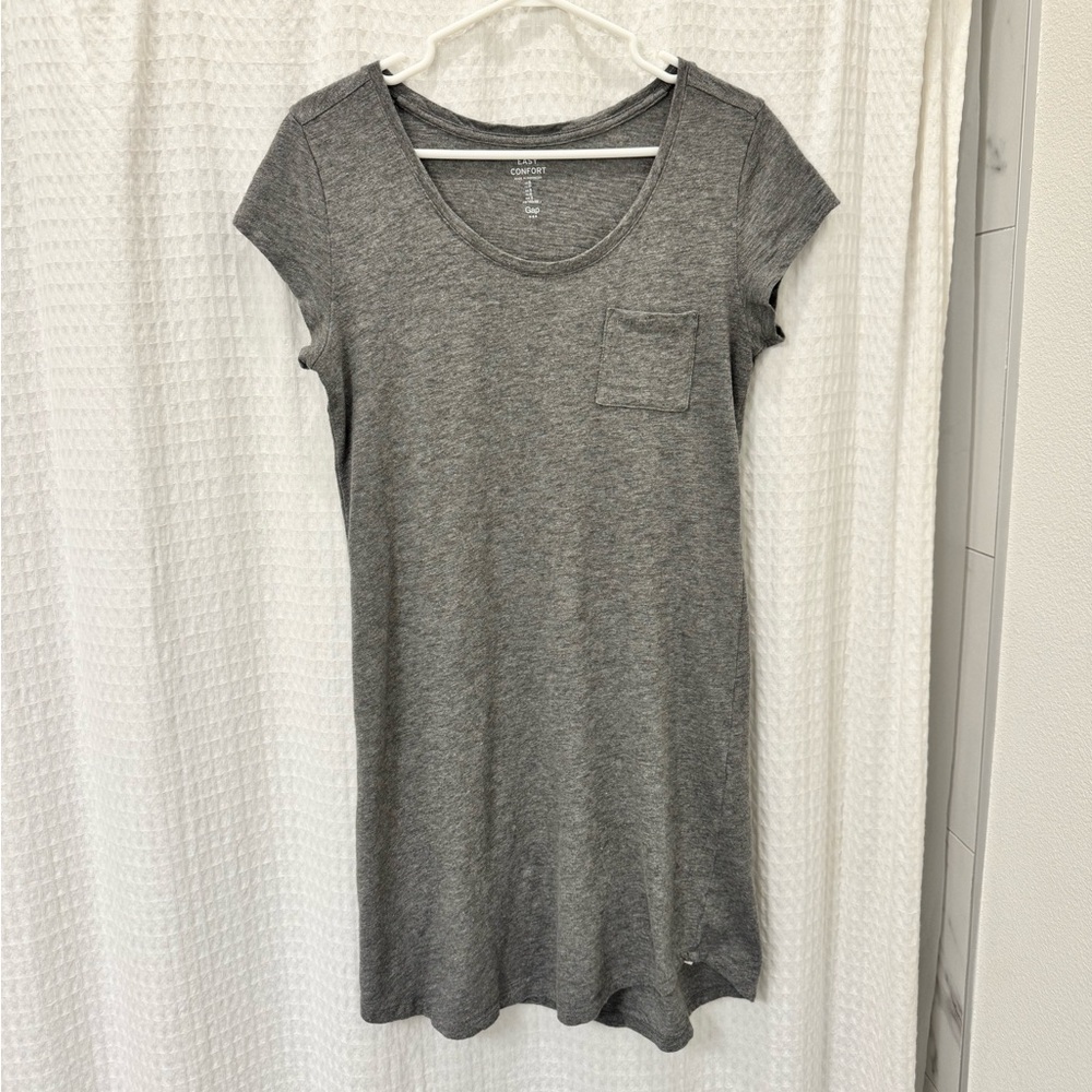 Gap Factory Gray Women's T-Shirt Dress Sz S